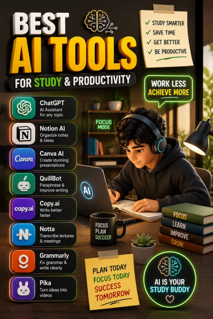 How to Choose the Right AI Productivity Tools for Your Study Style